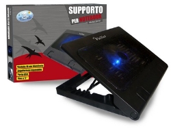 Comfluid BASE PER NOTEBOOK CON VENTOLA E PORTE USB (SN-01)